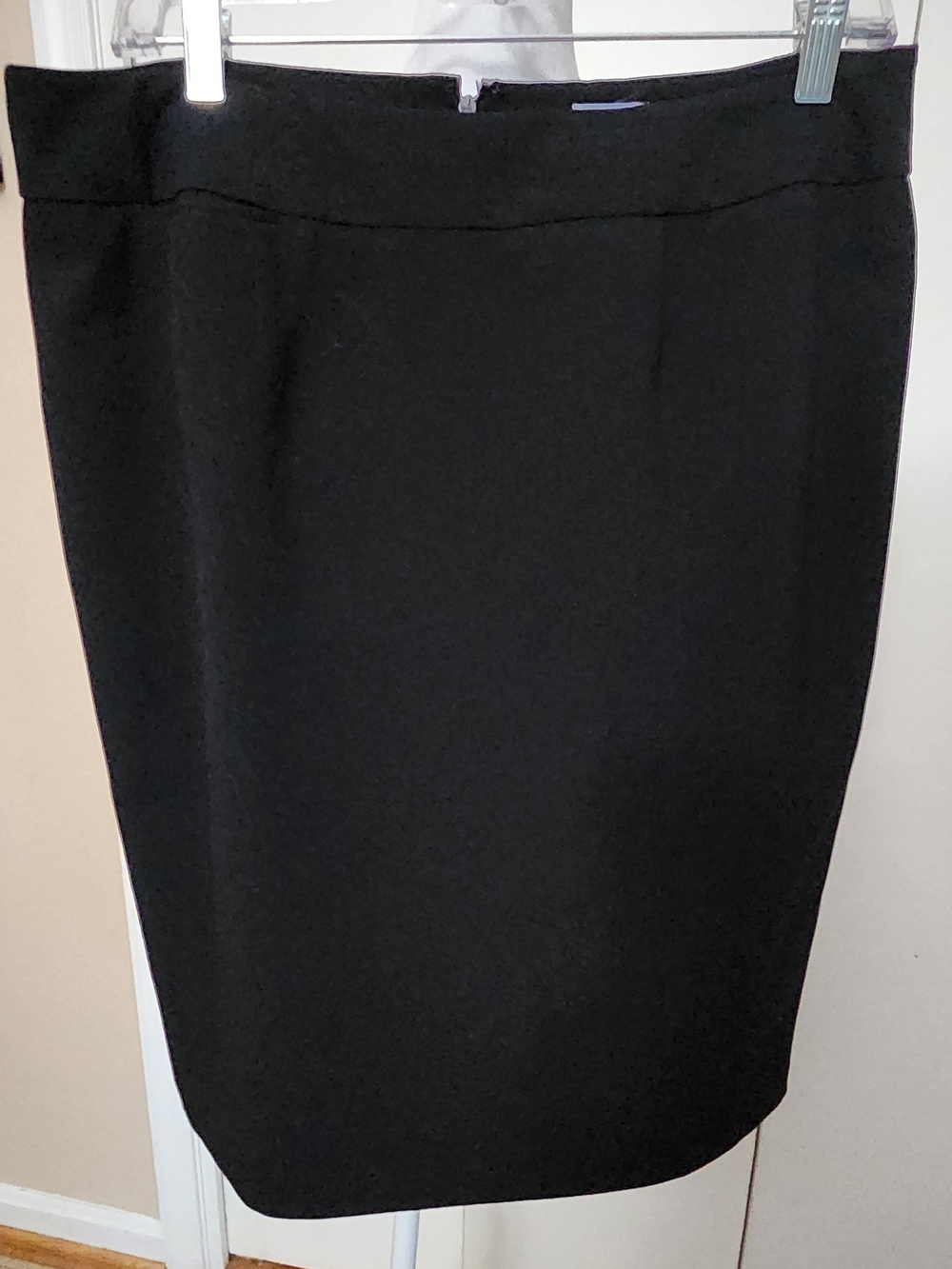 Calvin Klein Black Tailored Pencil Skirt